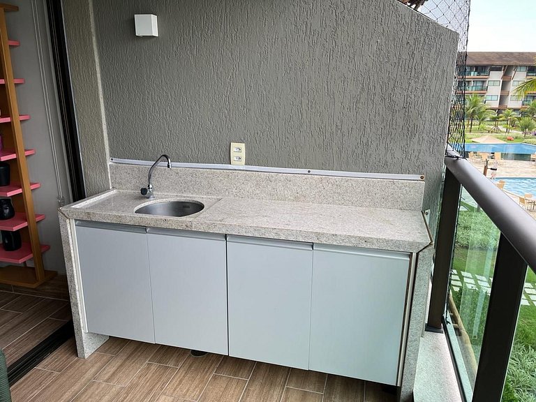 La Fleur Polinesia, Porto de Galinhas, 73m², 2 qt 1 suite 30