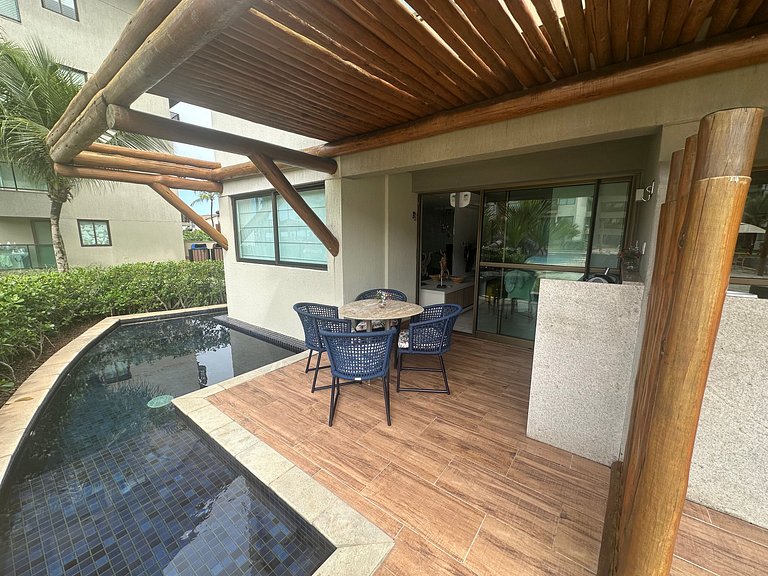 Térreo - Polinesia, Porto de Galinhas, 73m², 2 qt - 1067