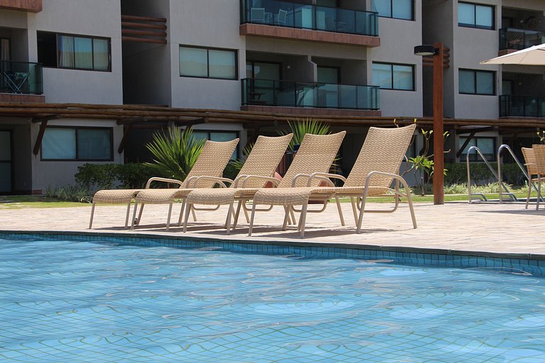 La Fleur Polinesia, Porto de Galinhas, 73m², 2 qt 1 -4125