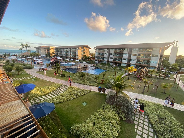 La Fleur Polinesia, Porto de Galinhas, 73m², 2 qt 1 suite