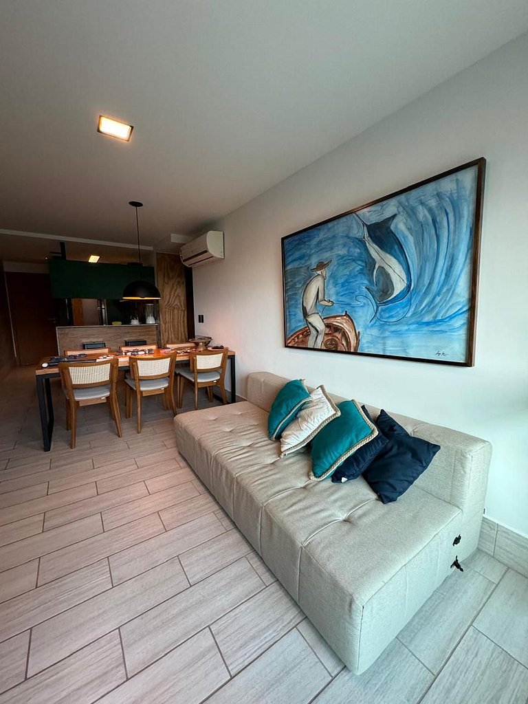 La Fleur Polinesia, Porto de Galinhas, 73m², 2 qt 1 suite