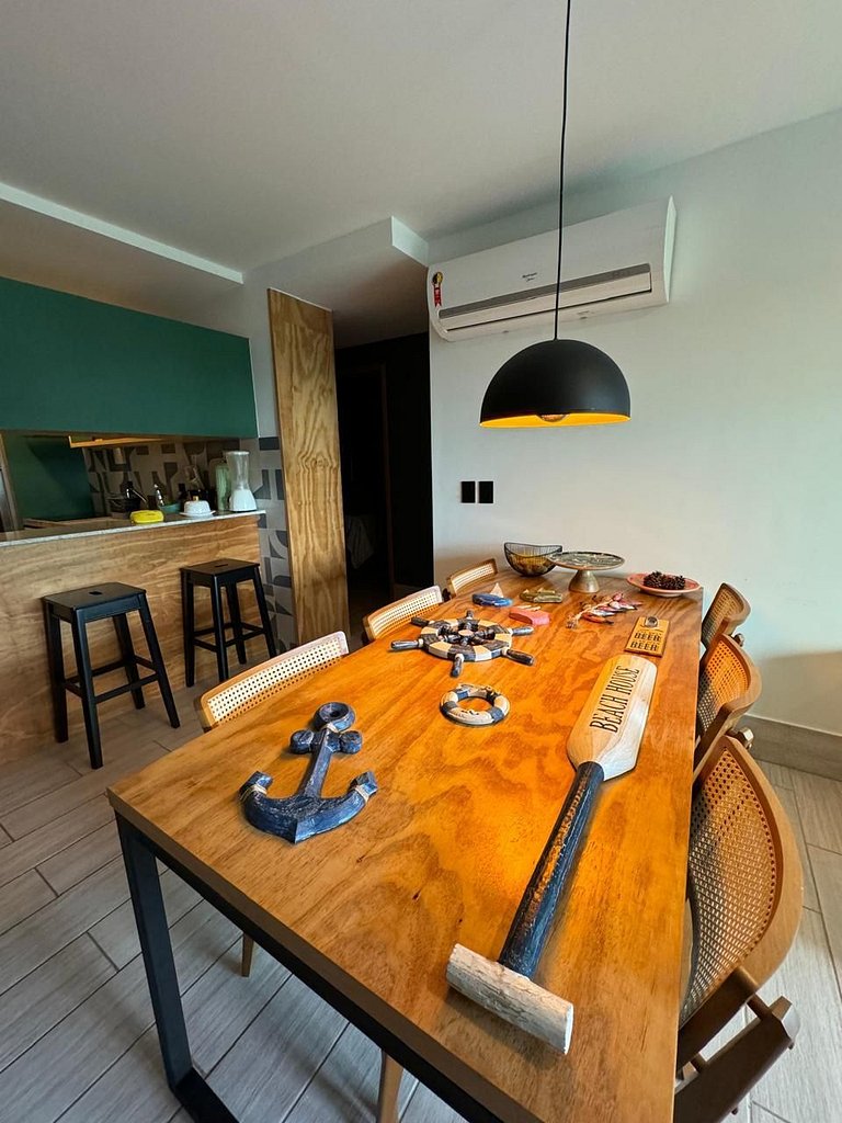 La Fleur Polinesia, Porto de Galinhas, 73m², 2 qt 1 suite