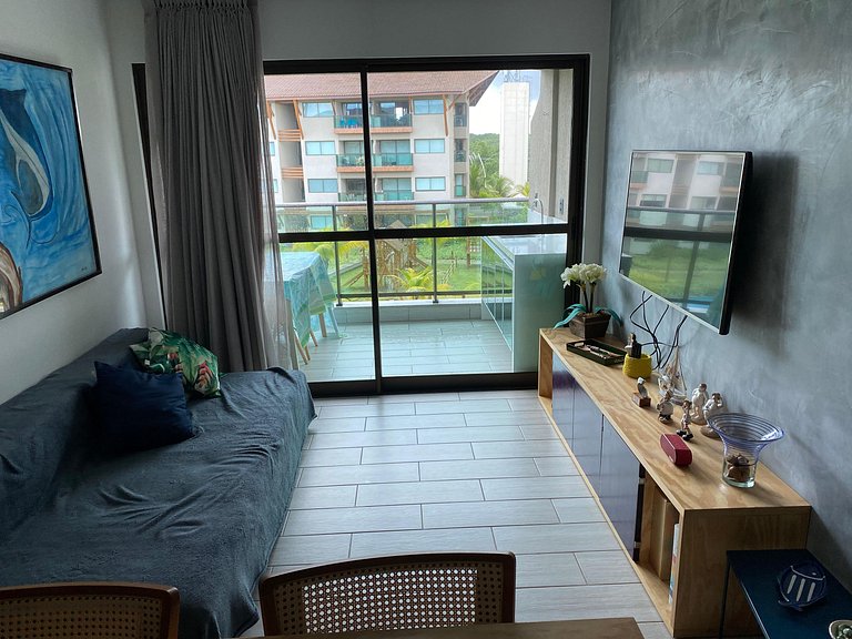 La Fleur Polinesia, Porto de Galinhas, 73m², 2 qt 1 suite