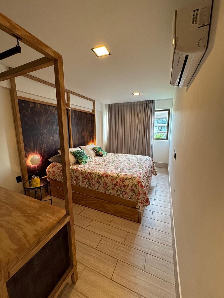 La Fleur Polinesia, Porto de Galinhas, 73m², 2 qt 1 suite