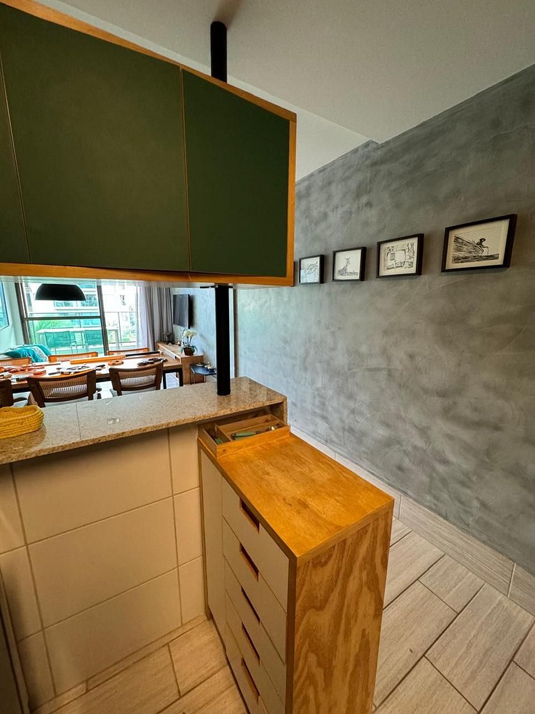 La Fleur Polinesia, Porto de Galinhas, 73m², 2 qt 1 suite