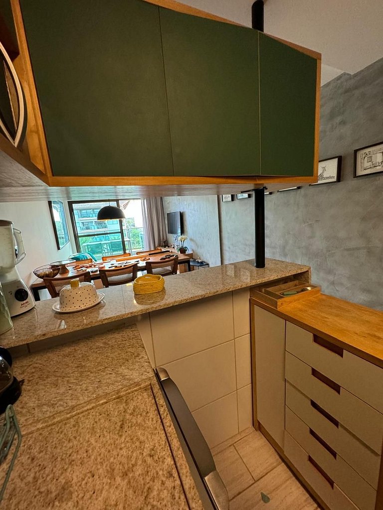 La Fleur Polinesia, Porto de Galinhas, 73m², 2 qt 1 suite