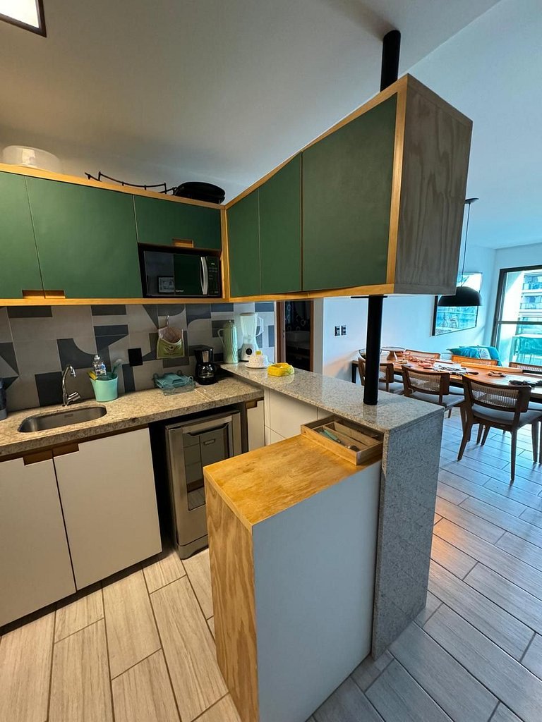 La Fleur Polinesia, Porto de Galinhas, 73m², 2 qt 1 suite