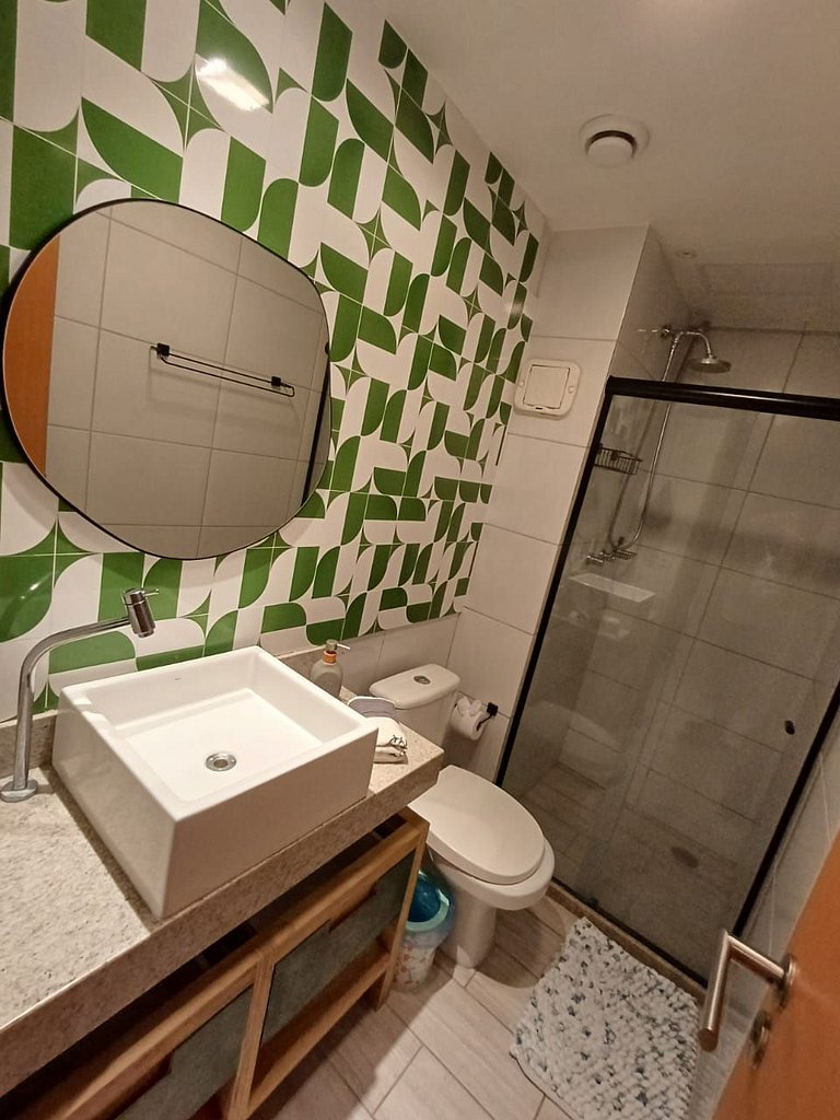 La Fleur Polinesia, Porto de Galinhas, 73m², 2 qt 1 suite