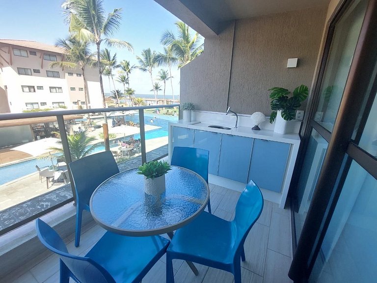 La Fleur Polinesia, Porto de Galinhas, 73m², 2 qt 1 20952