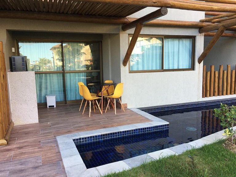 Térreo - Polinesia, Porto de Galinhas, 73m², 2 qt 1 -103HAO